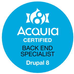 Drupal 8 Backend